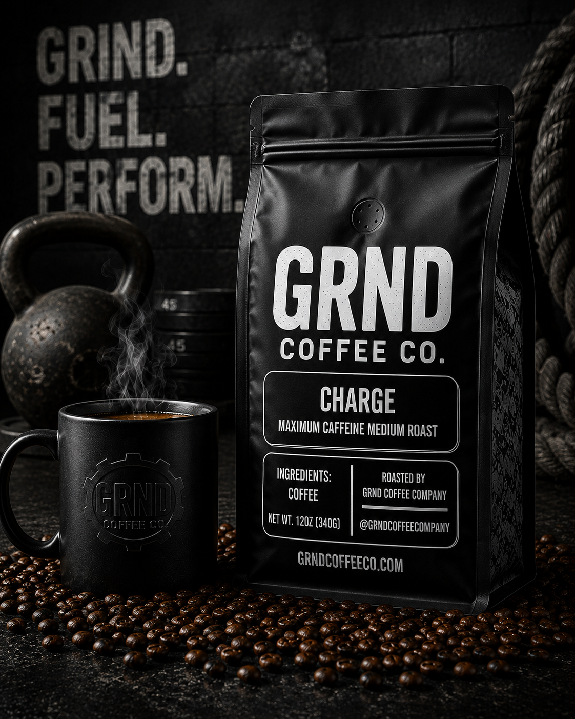 GRND CHARGE performance coffee