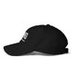 GRND classic dad hat in black, left-side view
