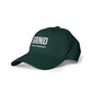 GRND classic dad hat in spruce, left-front view