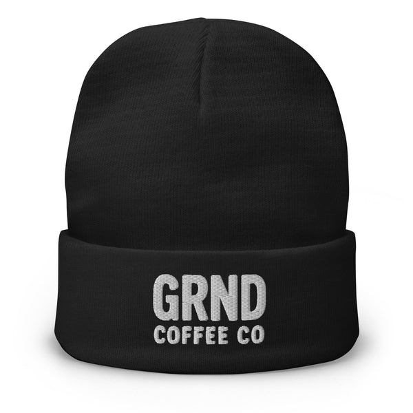 GRND Coffee Embroidered Beanie